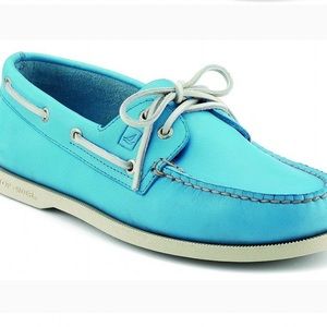 Sperry Women's Aqua Loafers